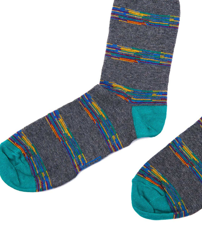 Striped pattern socks
