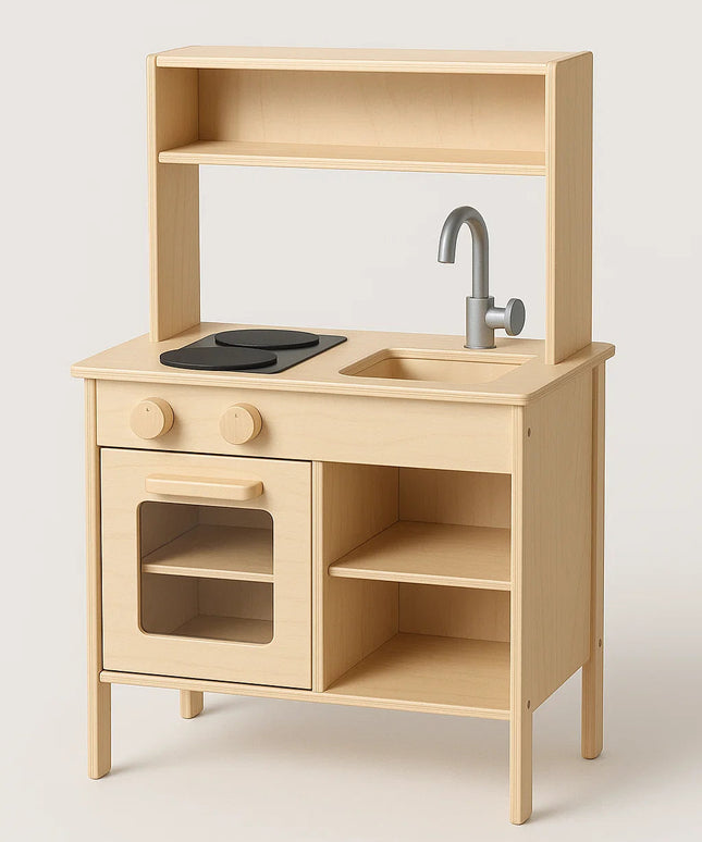 Mini Wooden Kitchen Station
