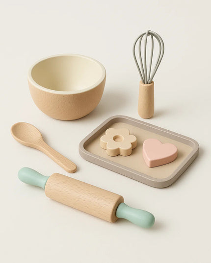 Wooden Baking Play Set
