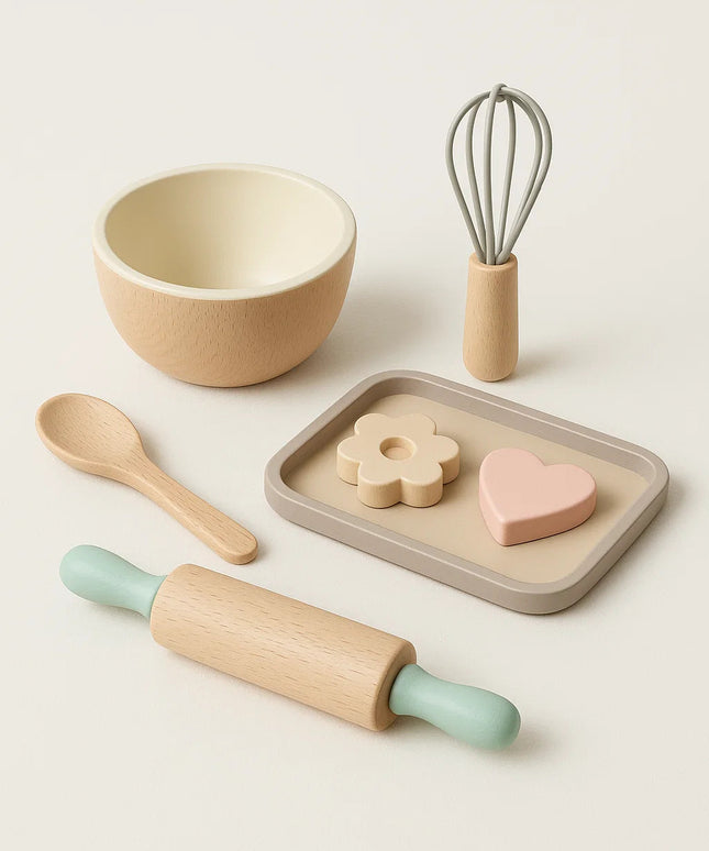 Wooden Baking Play Set