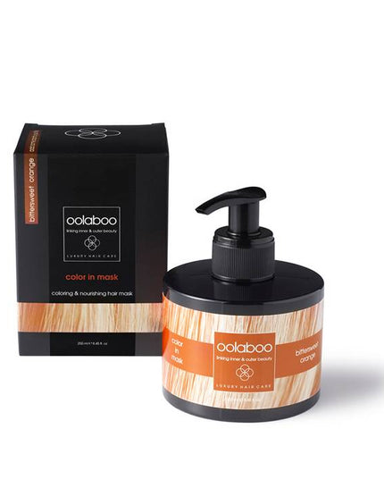 oolaboo color in mask bittersweet orange 250 ml