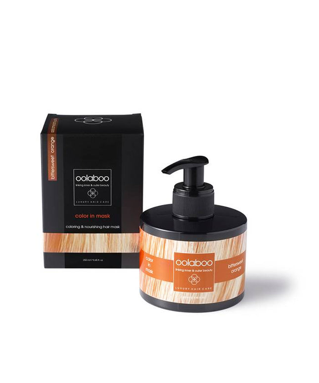 oolaboo color in mask bittersweet orange 250 ml