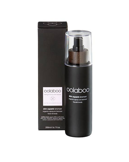 oolaboo skin superb organic spray-on bronzer 200 ml