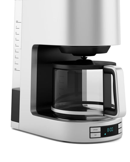 Stainless steel coffee machine