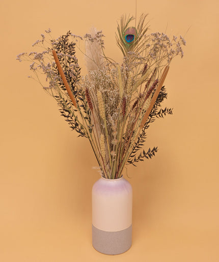 Dried Flowers Bouquet Calm Coziness