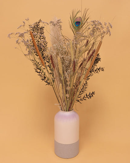 Dried Flowers Bouquet Calm Coziness