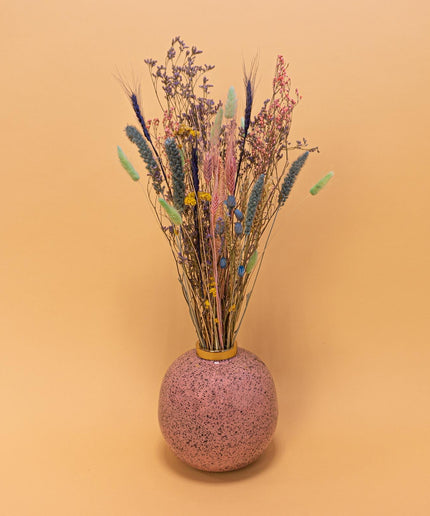Dried Flowers Bouquet - Greenish Blue