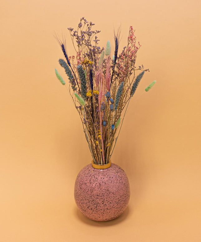 Dried Flowers Bouquet - Greenish Blue