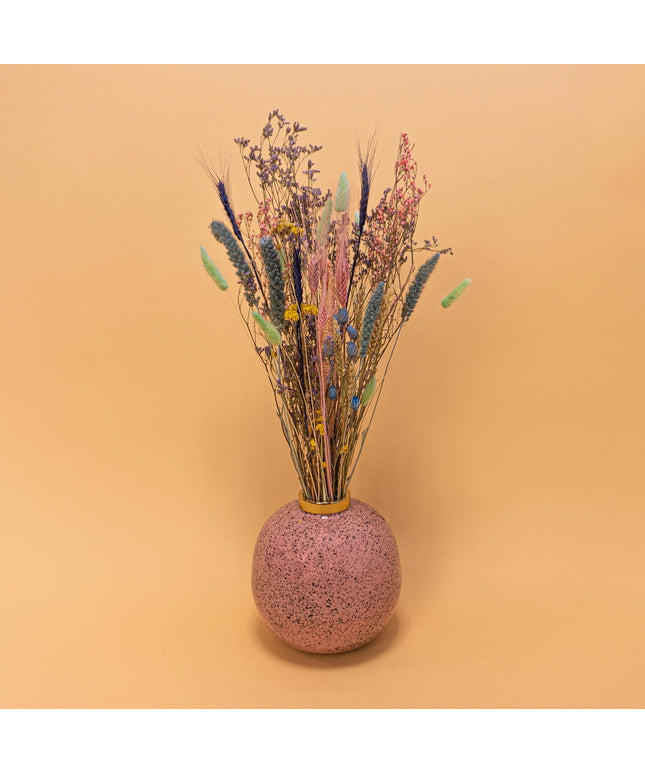 Dried Flowers Bouquet - Greenish Blue