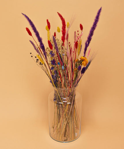 Dried Flowers Bouquet Mardi Gras