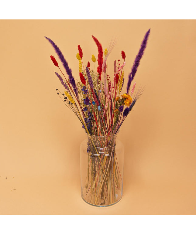 Dried Flowers Bouquet Mardi Gras