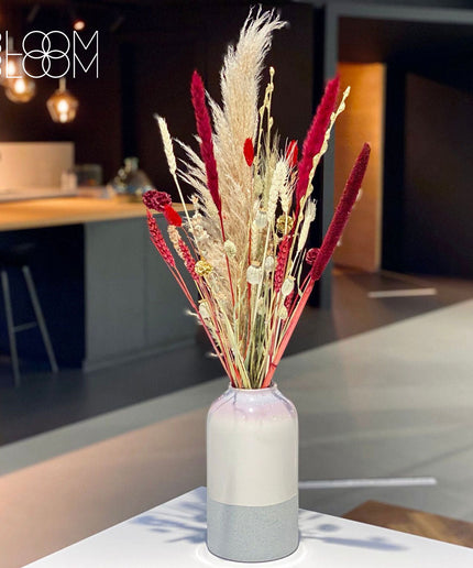 Dried Flowers Bouquet - Snowy Romance