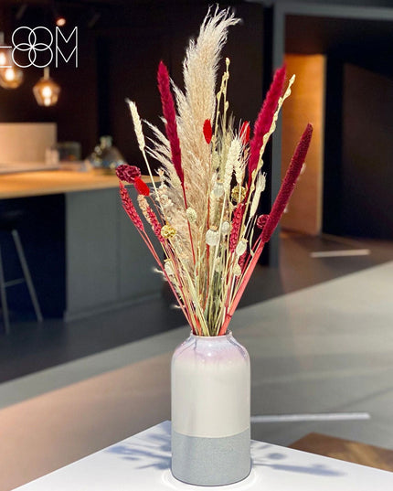 Dried Flowers Bouquet - Snowy Romance
