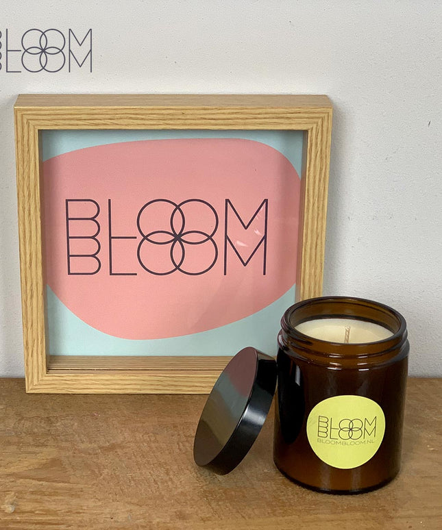Fragnance candle +/- 40 h Magnolia