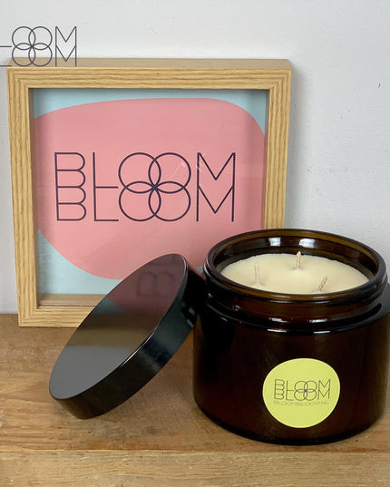 Fragnance candle +/- 75 h Magnolia