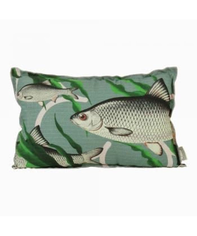 Imbarro Pillow Fishes together - Green 40x60cm