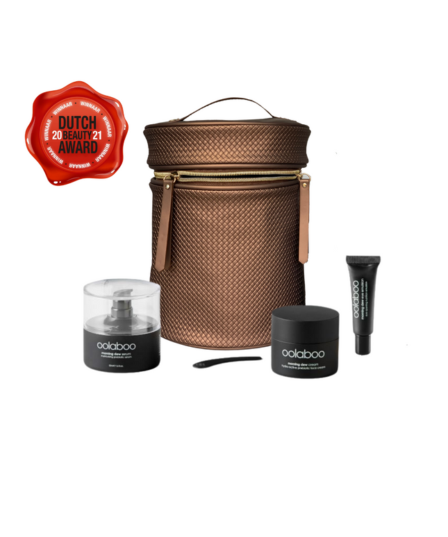 morning dew hydra-active prebiotic set incl toilettas