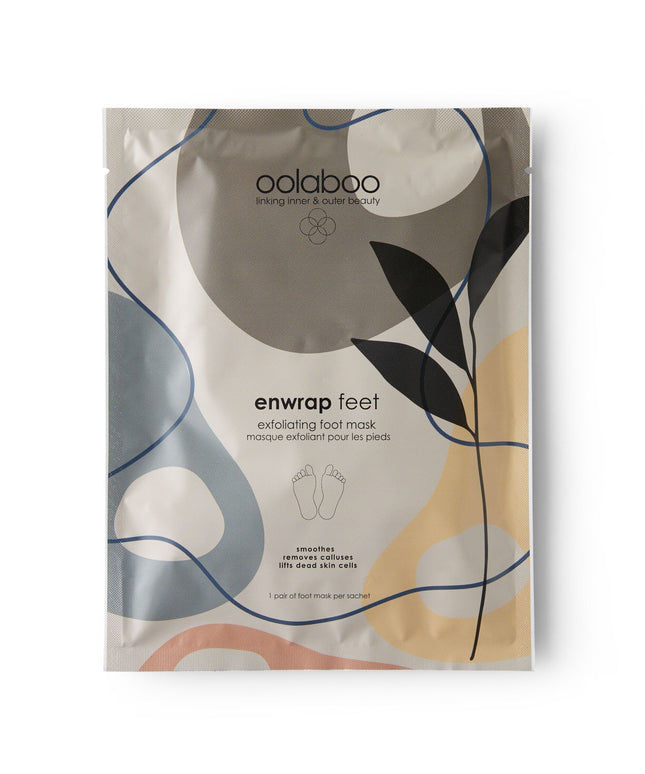 ENWRAP exfoliating foot mask 2 items (left-right)/16ml