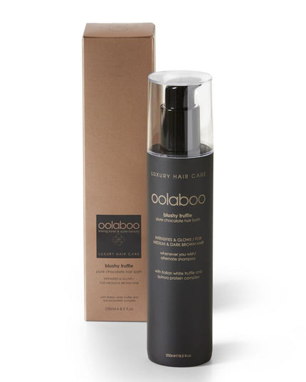 oolaboo blushy truffle chocolate hair bath 250 ml