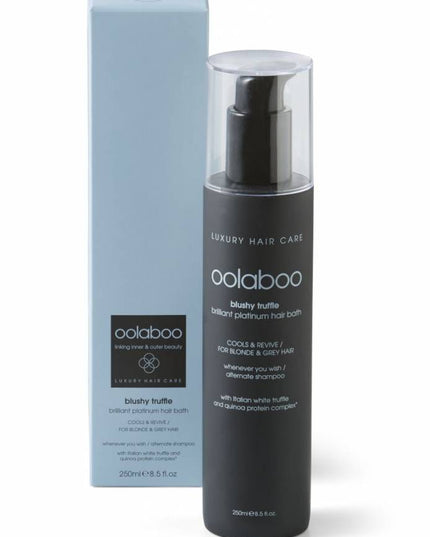 oolaboo blushy truffle platinum hair bath 250 ml