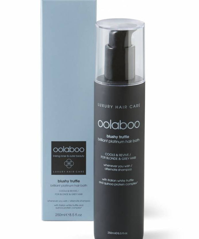 oolaboo blushy truffle platinum hair bath 250 ml