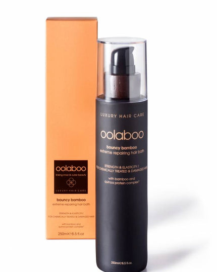 oolaboo bouncy bamboo hair bath 250 ml
