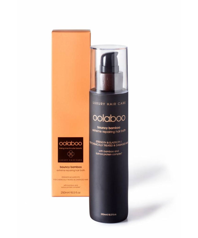 oolaboo bouncy bamboo hair bath 250 ml