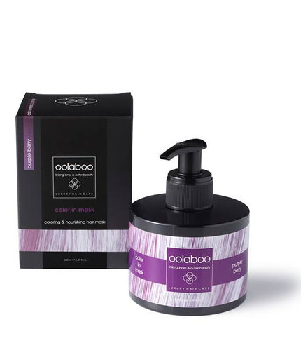 oolaboo color in mask purple berry 250 ml
