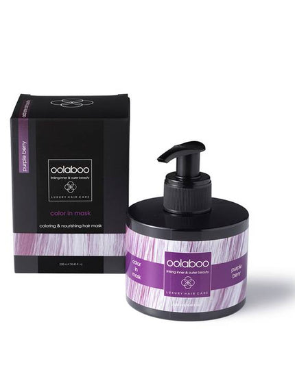 oolaboo color in mask purple berry 250 ml