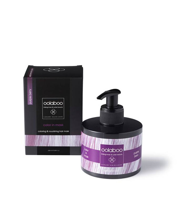 oolaboo color in mask purple berry 250 ml