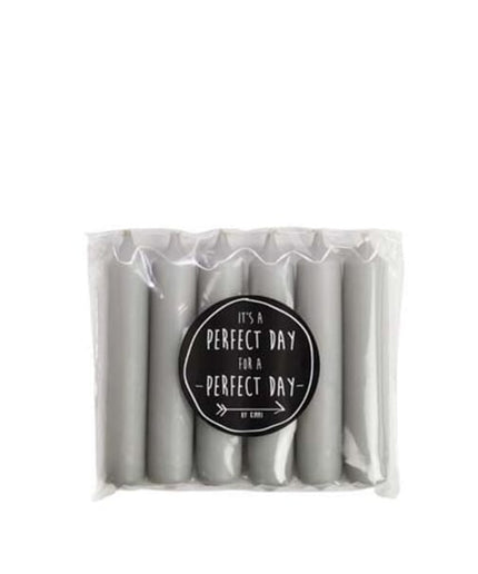 Dinercandle 21x120 mm Cool Grey