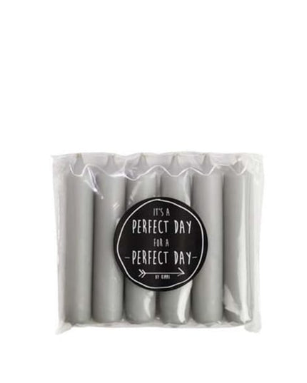 Dinercandle 21x120 mm Cool Grey