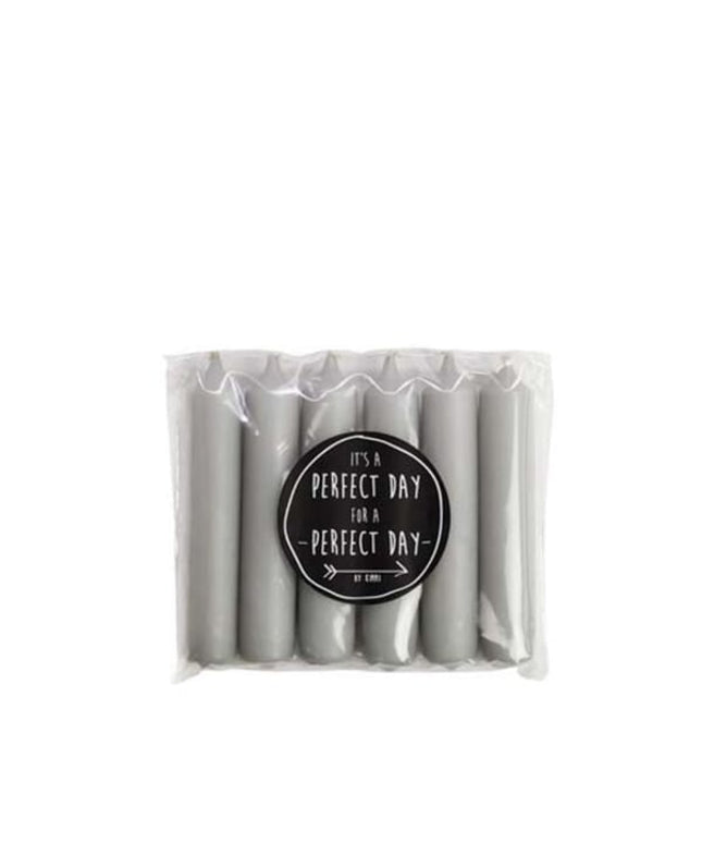Dinercandle 21x120 mm Cool Grey