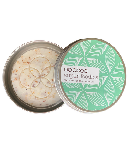 travel tin + body wash bar