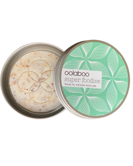 travel tin + body wash bar