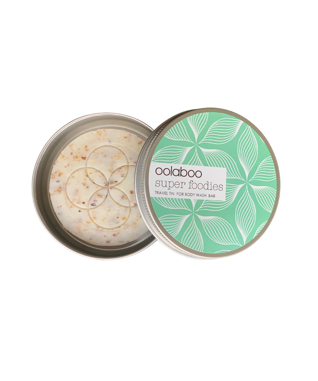 travel tin + body wash bar