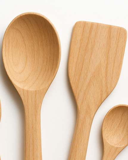 Wooden Kitchen Set - Spacious Detail Shot