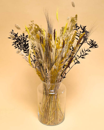 Dried Flowers Bouquet - Yellow