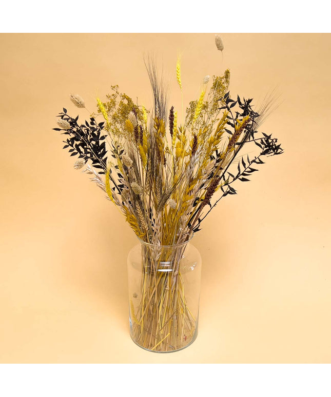 Dried Flowers Bouquet - Yellow