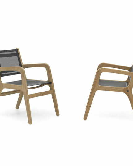 Norden dining tuinstoel met textileen