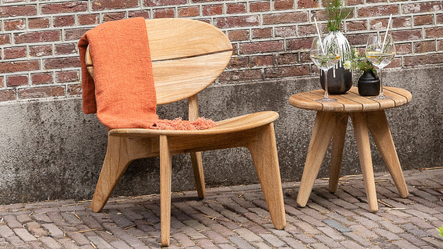 Norden bijzettafel | Teakhout | Rond
