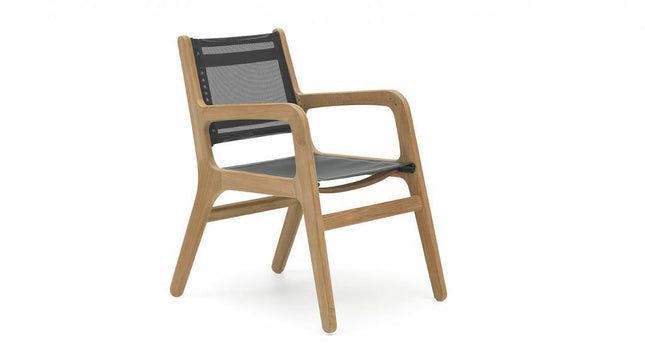 Norden dining tuinstoel met textileen