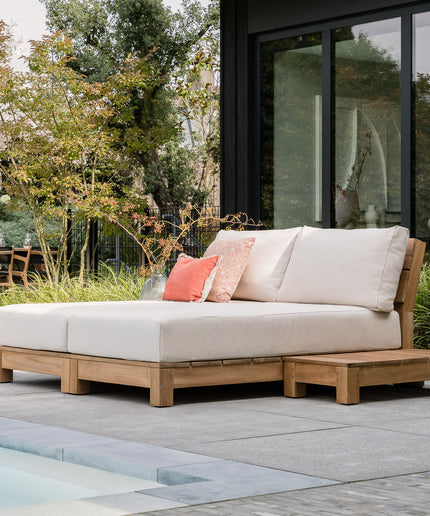 James Loungeset | Daybed incl. 2 bijzettafels