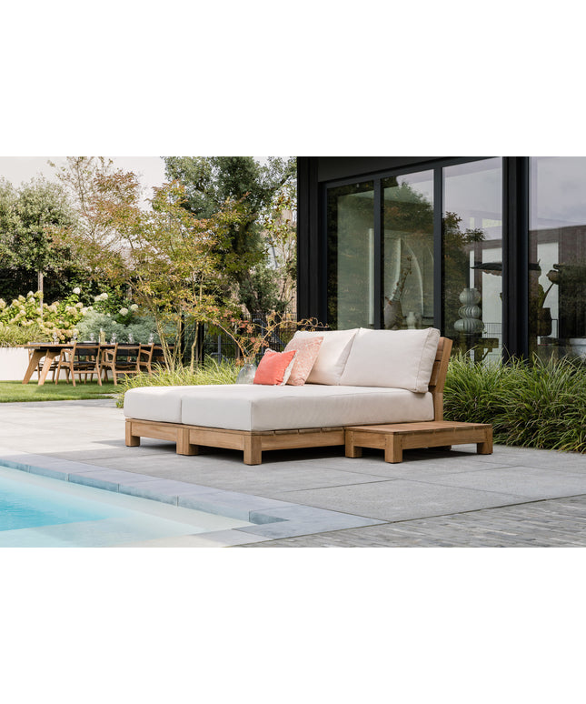 James Loungeset | Daybed incl. 2 bijzettafels