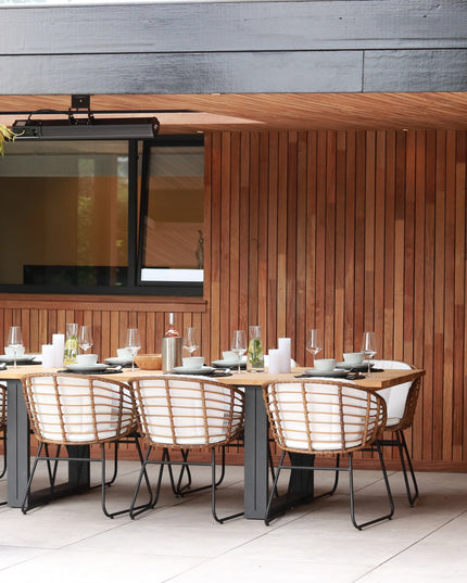 Noosa tuintafel | 280 x 100 cm