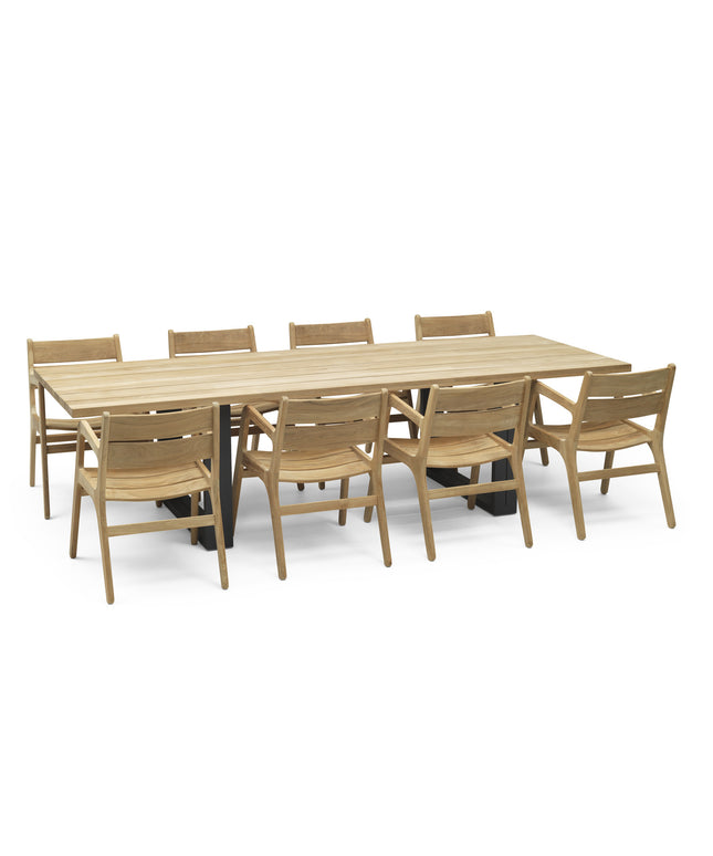 Tuinset | Noosa tuintafel 280 met Norden tuinstoelen