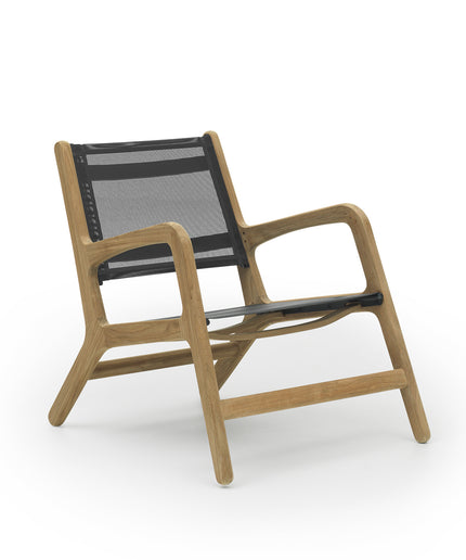 Norden loungestoel | Textileen zitting en rug