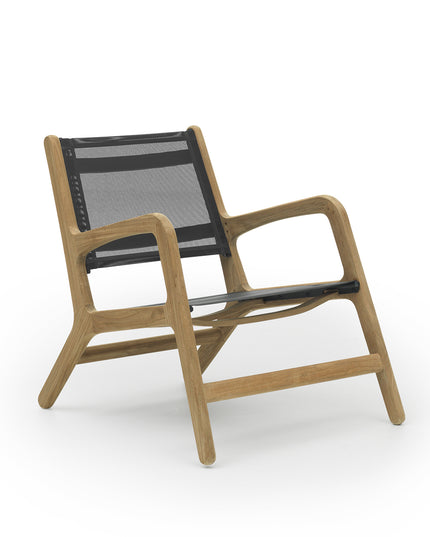 Norden loungestoel | Textileen zitting en rug