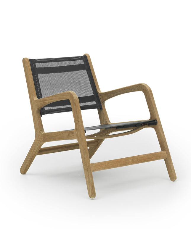 Norden loungestoel | Textileen zitting en rug