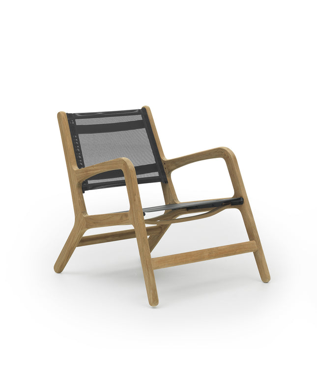 Norden loungestoel | Textileen zitting en rug